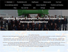 Tablet Screenshot of hannogam.de